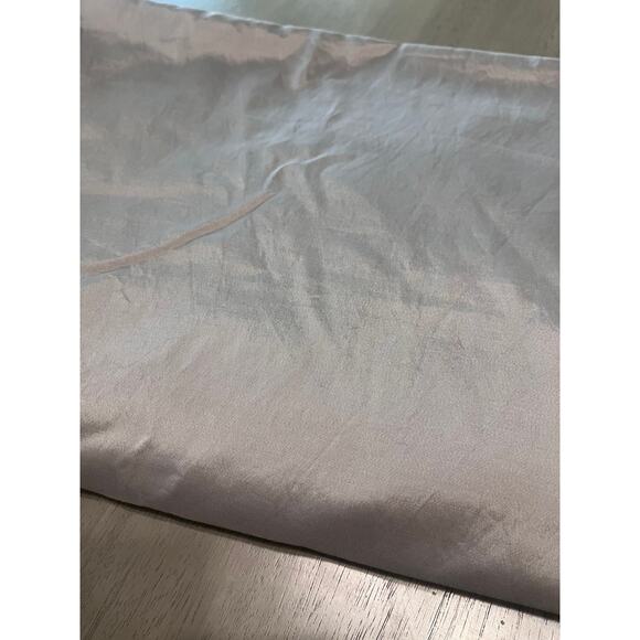 Metallic Grey Flat Queen Bed Sheet - Picture 2 of 3
